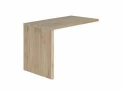 Aanbouwtafel Yoda 100x65x76cm - eik massief - naturel- Kantoorbureau