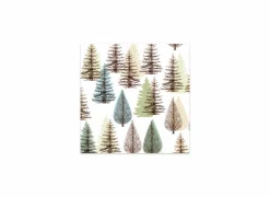 Servetten|Servetten|Abeti  33x33cm - papier - multicolor 20 stuks