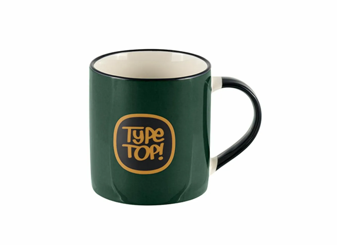 Koffietassen|Koffietassen|Adiscio Type Top 50cl - porselein - groen