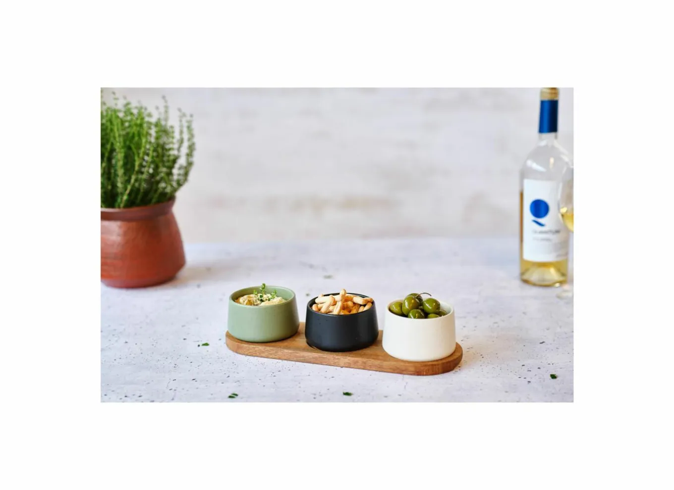 Cosy & Trendy Hapjes|Aperoset Bites 32x10,5cm