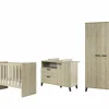 Babykamer Evy 2 met 2-deurs kast- Complete Babykamers|Complete Babykamers