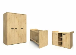 Babykamer Lina met 3-deurskast - decor- Complete Babykamers|Complete Babykamers