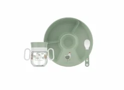 Mepal Serviessets|Babyservies set Mio 3-delig - kunststof - groen