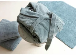 Badjas S flanel eucalyptus- Badjassen|Energie Besparen