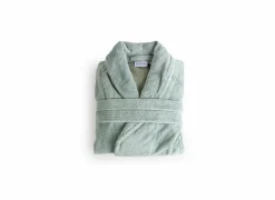 Badjas XS flanel sea green- Badjassen|Energie Besparen
