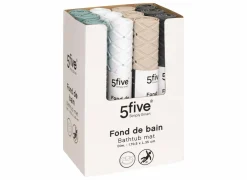 Antislipmatten|Badmat antislip 69x39cm - kunststof - multicolor