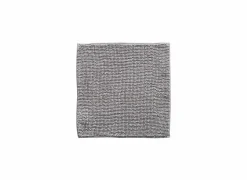 Badmatten|Badmat Indiana 50x50cm - polyester - grijs