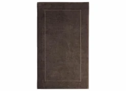 Aquanova Badmat London 60x100cm - katoen - pecan met antislip- Badmatten
