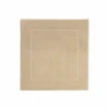 Aquanova Badmat London 60x60cm - katoen - golden met antislip- Badmatten