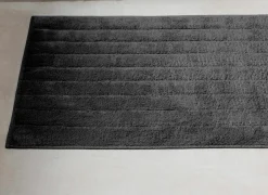 Badmat Luca 140x70cm - polyester & katoen - storm- Badmatten