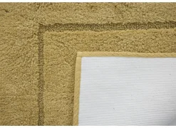 Badmat Prestige 60x60cm - katoen - mosterd- Badmatten