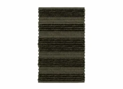 Badmat Solange 60x100cm - polyester & katoen - army green- Badmatten