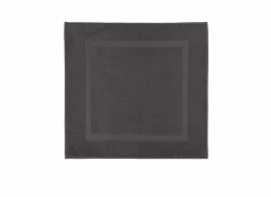 Badmatten|Badmat Una 60x60cm - katoen - charcoal