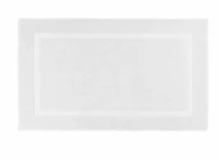 Badmat Una 60x100cm - katoen - white- Badmatten