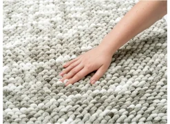 Badmatten|Badmat Urdu 60x90cm - polyester & katoen- taupe