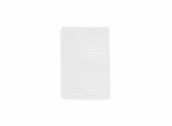 Badmatten|Badmat 60x100cm - polyester & katoen - wit