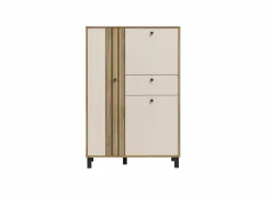 Barkast Killarney 88cm - decor - mauvella oak & sand- Barkasten|Barkasten