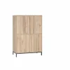 Barkast Polar 120cm - eik massief & decor- naturel- Barkasten|Barkasten