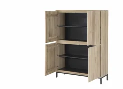 Barkast Polar 120cm - eik massief & decor- naturel- Barkasten|Barkasten