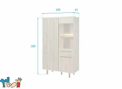 Barkasten|Barkasten|Barkast Tim 109cm - decor - canyon oak