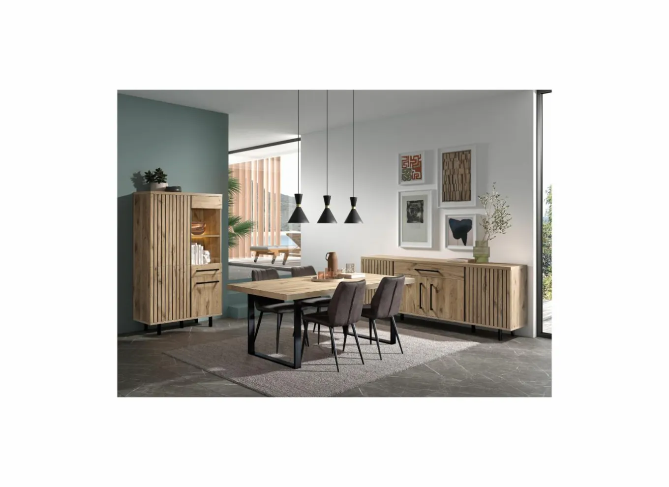 Barkasten|Barkasten|Barkast Tim 109cm - decor - canyon oak