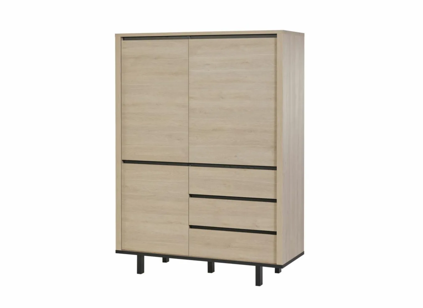 Barkasten|Barkasten|Barkast Tyler 116cm - melamine - urban oak