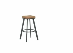 Barkruk Anthony  ZH70cm - lederlook - cognac- Barkrukken|Barstoelen