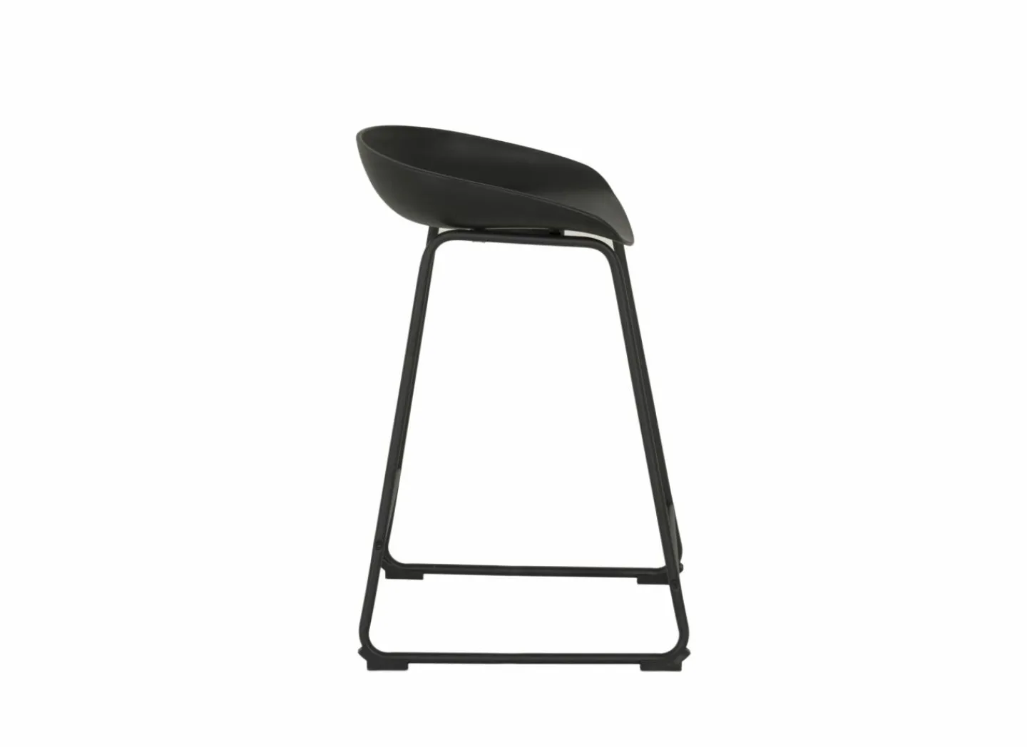 Barkruk Vegas ZH65cm - kunststof - zwart- Barkrukken|Barstoelen