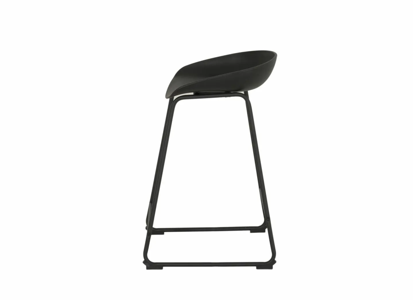 Barkruk Vegas ZH65cm - kunststof - zwart- Barkrukken|Barstoelen