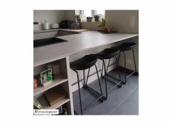 Barkruk Vegas ZH65cm - kunststof - zwart- Barkrukken|Barstoelen