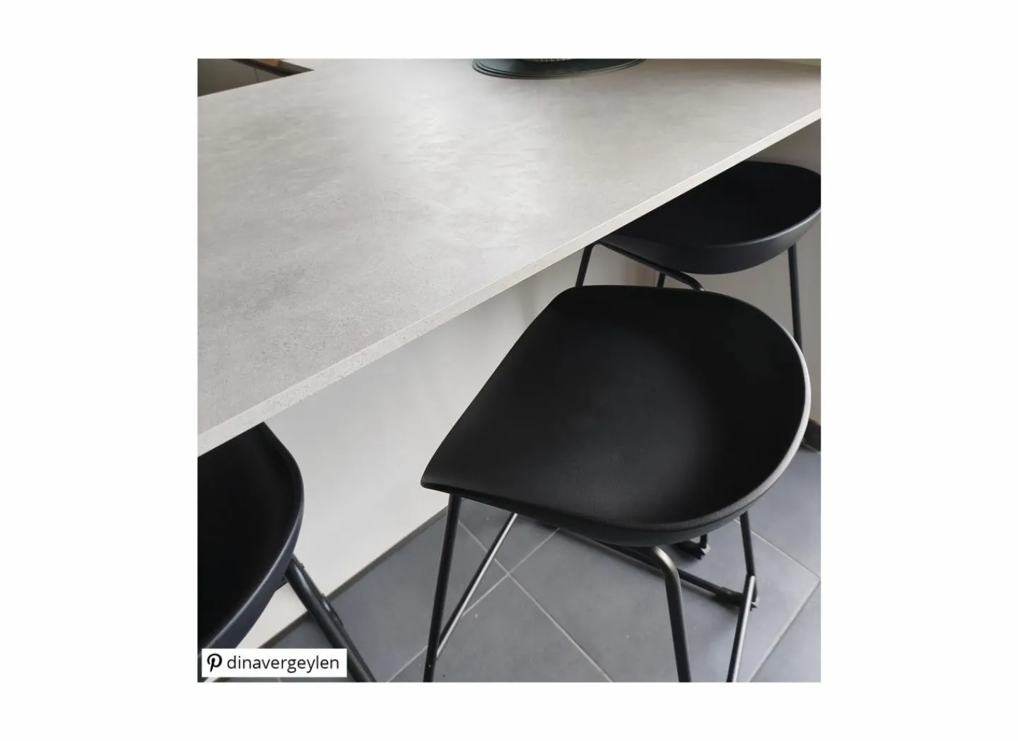 Barkruk Vegas ZH65cm - kunststof - zwart- Barkrukken|Barstoelen