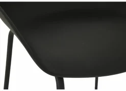 Barkruk Vegas ZH65cm - kunststof - zwart- Barkrukken|Barstoelen