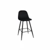 Barstoel Charlton ZH66cm - stof - zwart- Barkrukken|Barstoelen