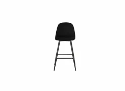 Barstoel Charlton ZH66cm - stof - zwart- Barkrukken|Barstoelen
