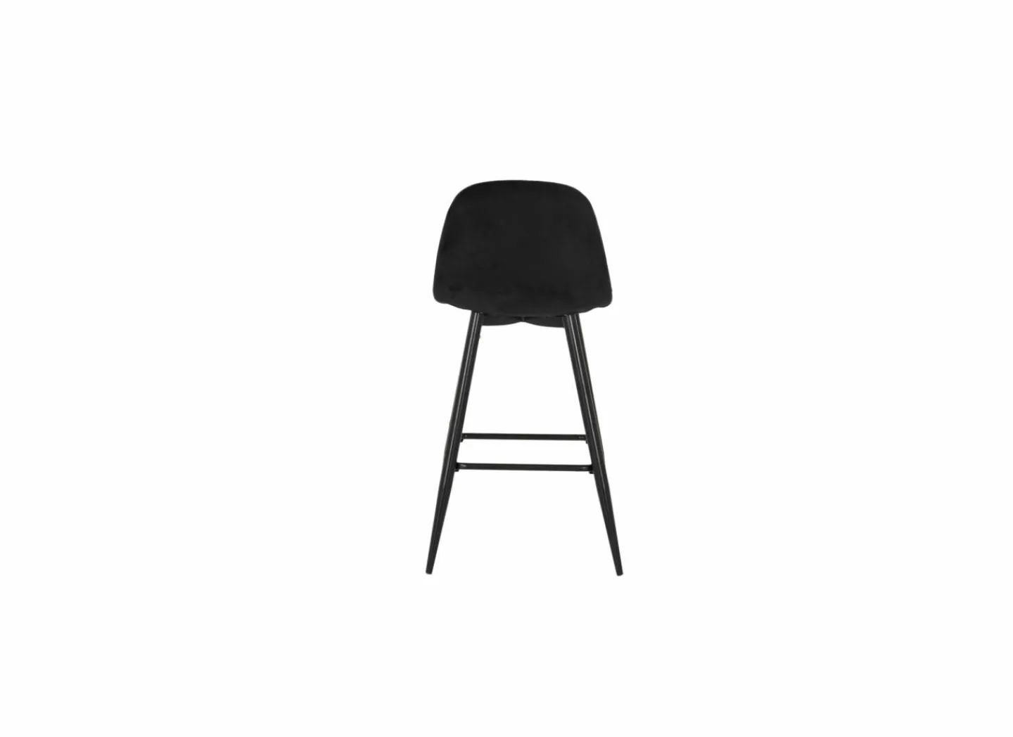 Barstoel Charlton ZH66cm - stof - zwart- Barkrukken|Barstoelen