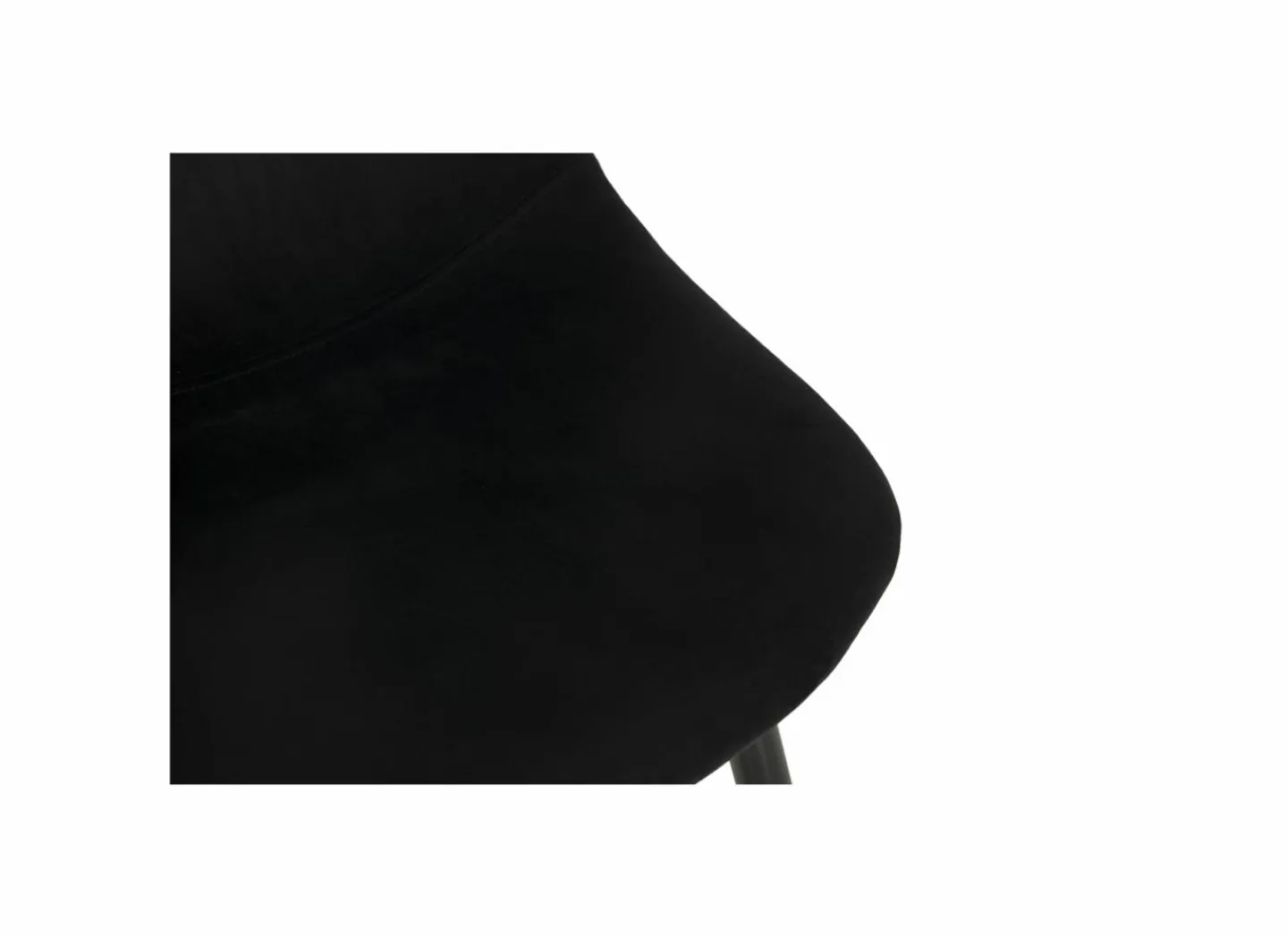 Barstoel Charlton ZH66cm - stof - zwart- Barkrukken|Barstoelen