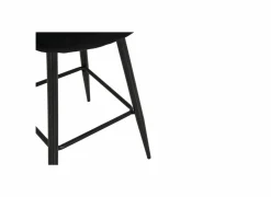 Barstoel Charlton ZH66cm - stof - zwart- Barkrukken|Barstoelen
