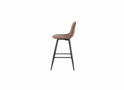 Barkrukken|Barstoelen|Barstoel Charlton ZH66cm - stof - misty roze