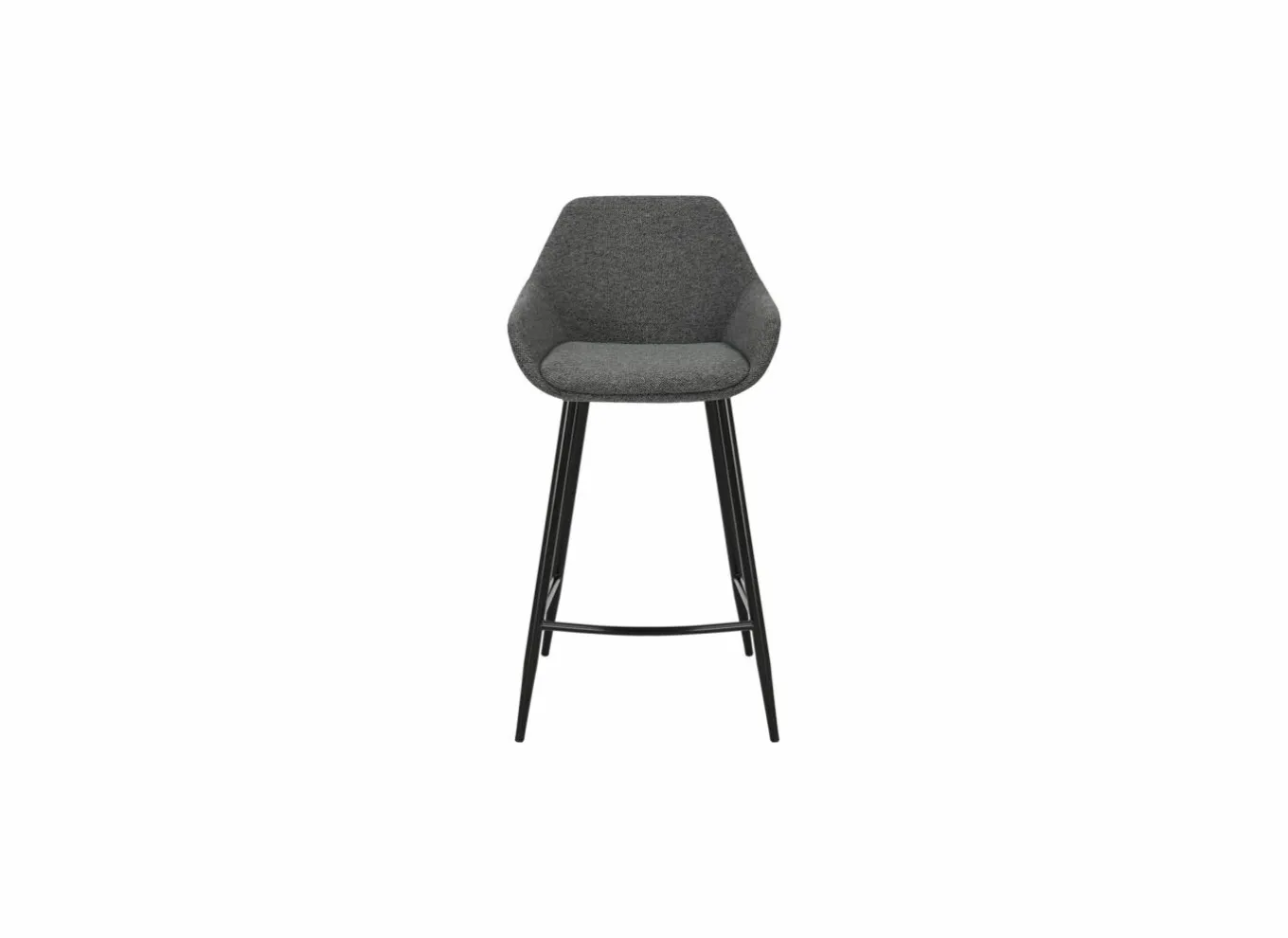 Barkrukken|Barstoelen|Barstoel Fangio ZH68cm - stof - antraciet