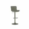 Barkrukken|Barstoelen|Barstoel Gigolo ZH58-83cm - lederlook - groen