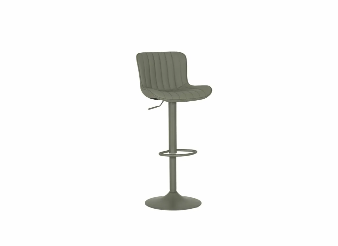 Barkrukken|Barstoelen|Barstoel Gigolo ZH58-83cm - lederlook - groen