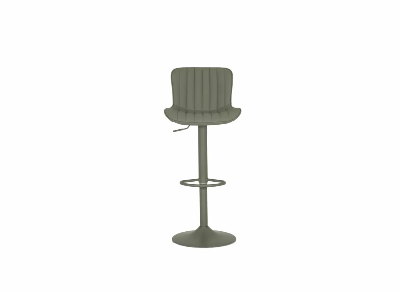Barkrukken|Barstoelen|Barstoel Gigolo ZH58-83cm - lederlook - groen