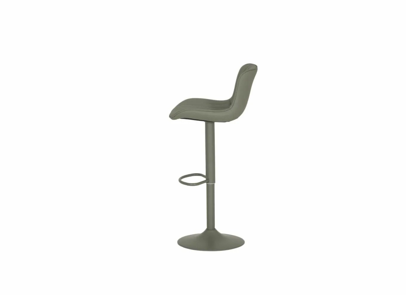 Barkrukken|Barstoelen|Barstoel Gigolo ZH58-83cm - lederlook - groen