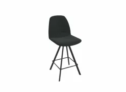 Perfecta Barkrukken|Barstoelen|Barstoel Girona ZH65,5cm - kunststof - zwart
