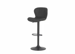 Barkrukken|Barstoelen|Barstoel Jukebox ZH63-84cm - lederlook - antraciet