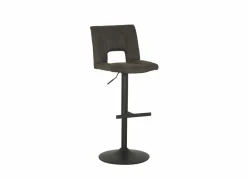 Barstoel Montecito ZH58-85cm - metaal - antraciet- Barkrukken|Barstoelen
