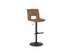 Barkrukken|Barstoelen|Barstoel Montecito ZH58-85cm - metaal - cognac