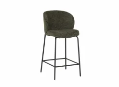Barkrukken|Barstoelen|Barstoel Shell ZH65cm - stof - groen