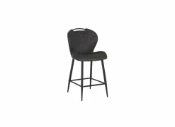 Barstoel Travis ZH66,5cm - stof - zwart- Barstoelen