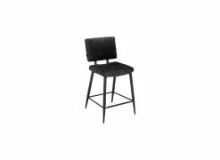 Barstoel Vicenza ZH67cm - stof - goldy antraciet- Barkrukken|Barstoelen